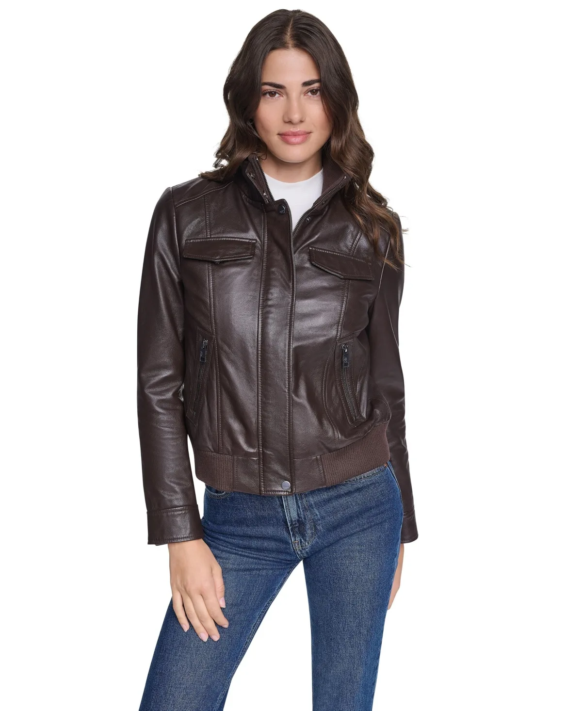 Ashford Leather Bomber Jacket