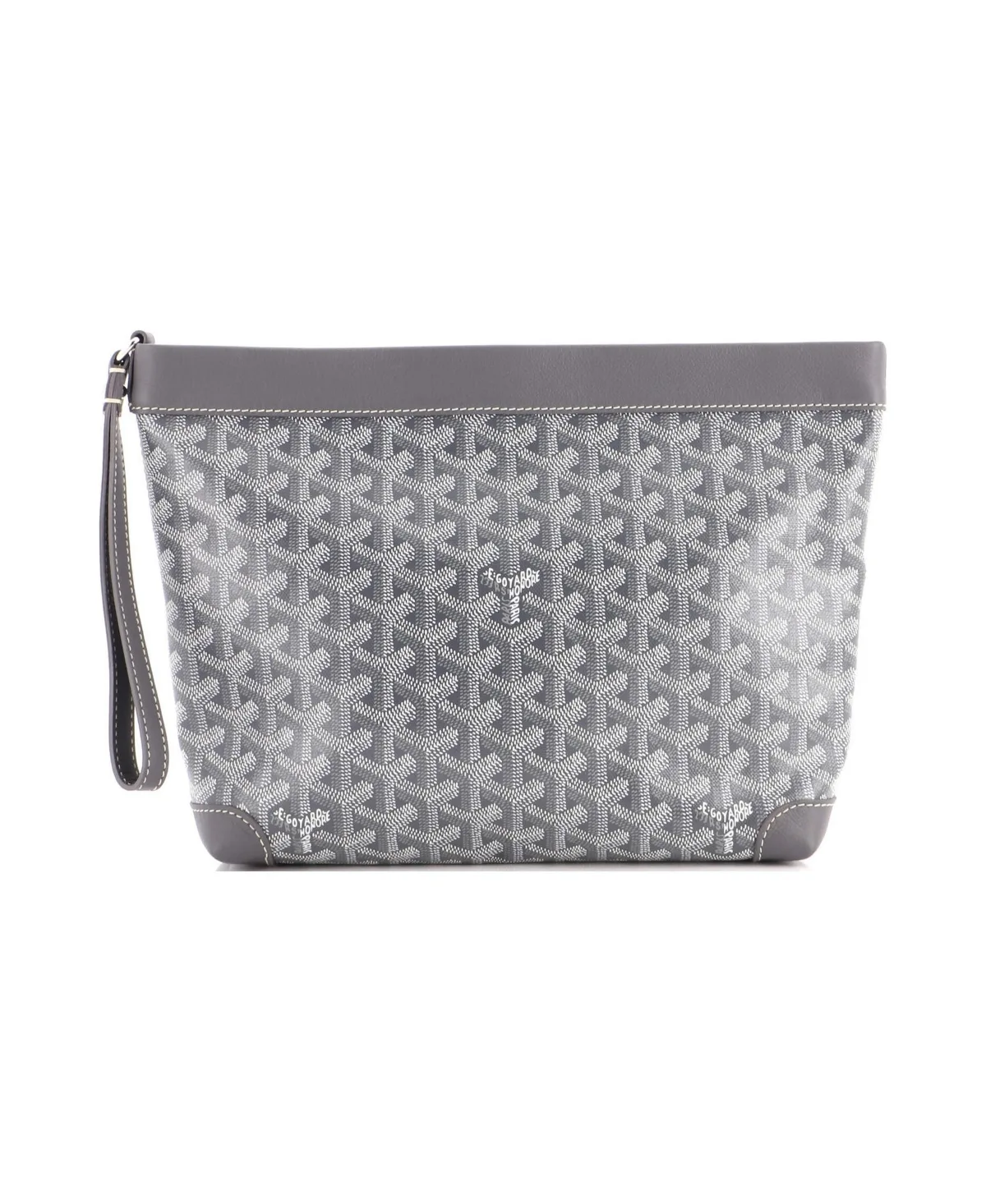 Pre-Owned Goyard Goyardine Conti Pouch Coated Canvas by Pre Owned Goyard