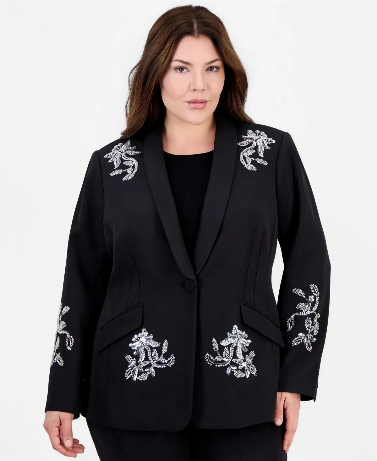 Sequin Statement Blazer