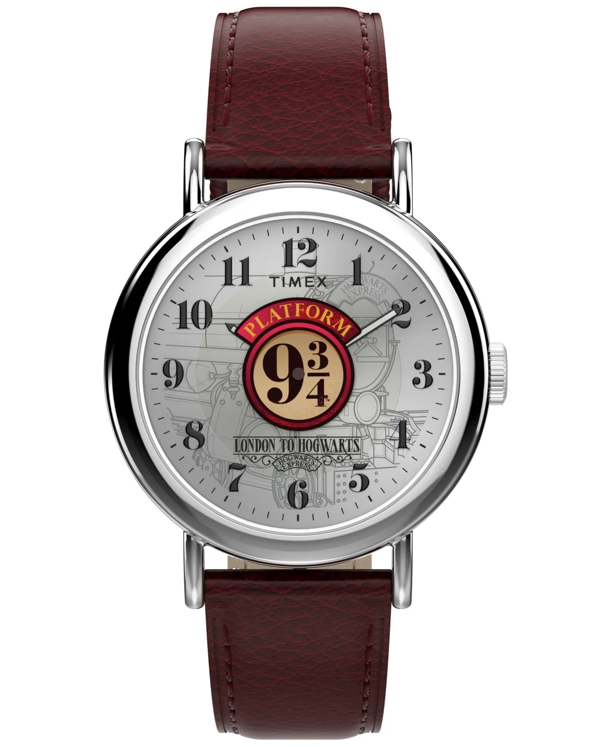 Harry Potter Weekender Quartz Red Leather Watch 37mm