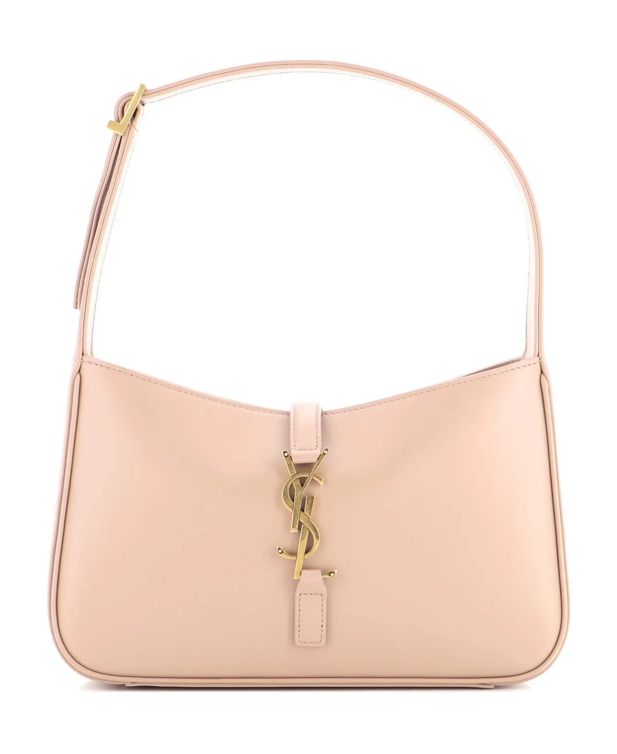 Pre-Owned Small Le 5 a 7 Hobo Leather by Saint Laurent