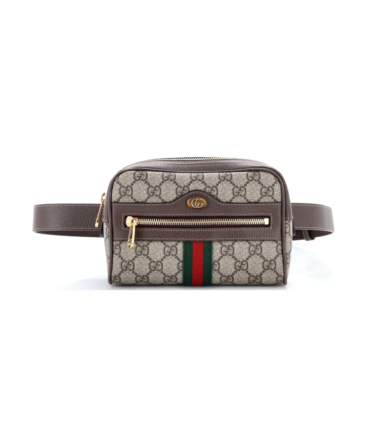 Pre-Owned Gucci Small Ophidia Belt Bag Gg Coated Canvas by Gucci