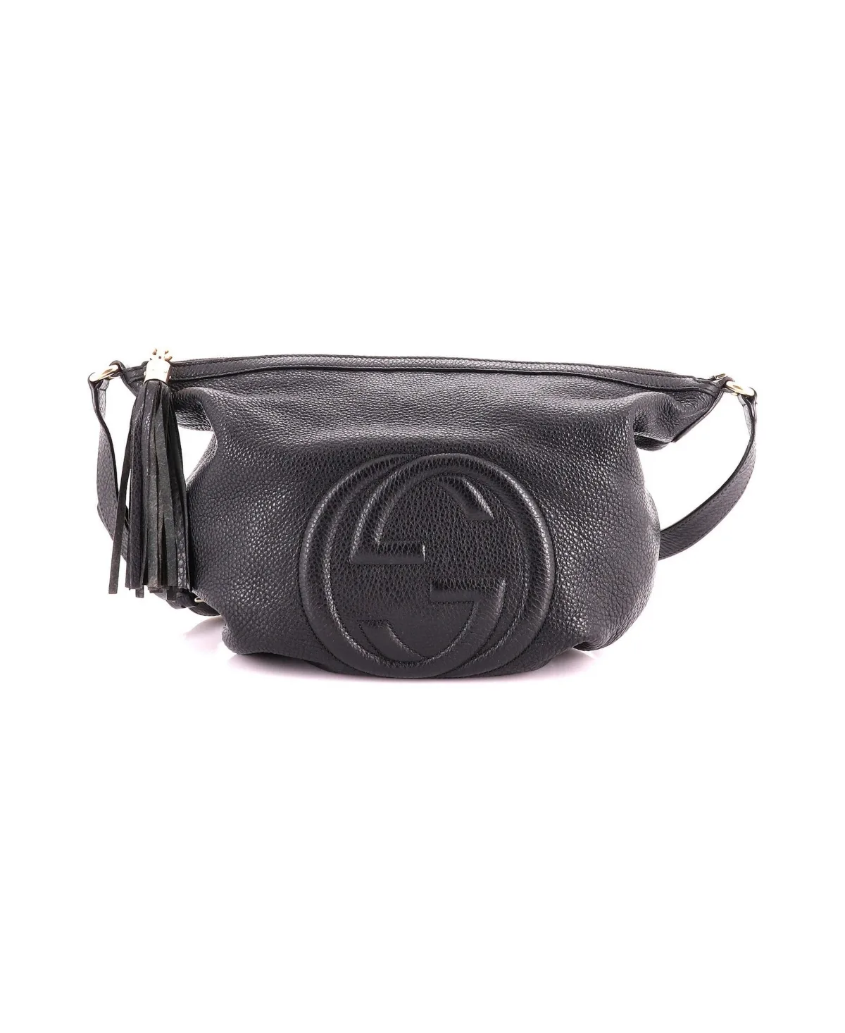 Pre-Owned Gucci Medium Soho Messenger Bag Leather by Gucci