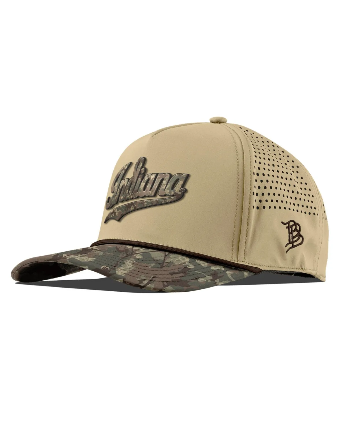 Indiana Hoosiers Timber Camo Adjustable Hat by Branded Bills