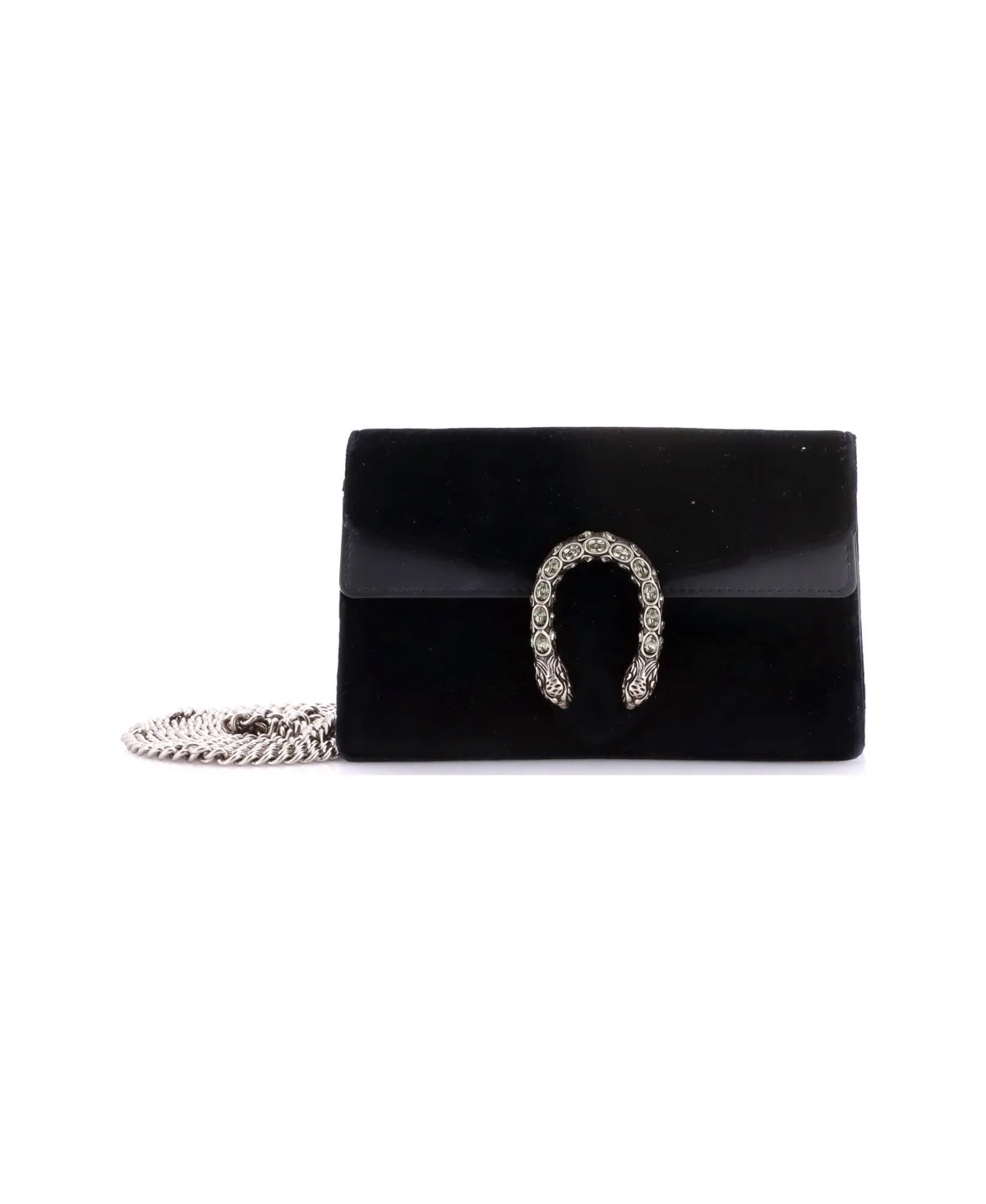 Pre-Owned Super Mini Dionysus Bag Velvet by Gucci