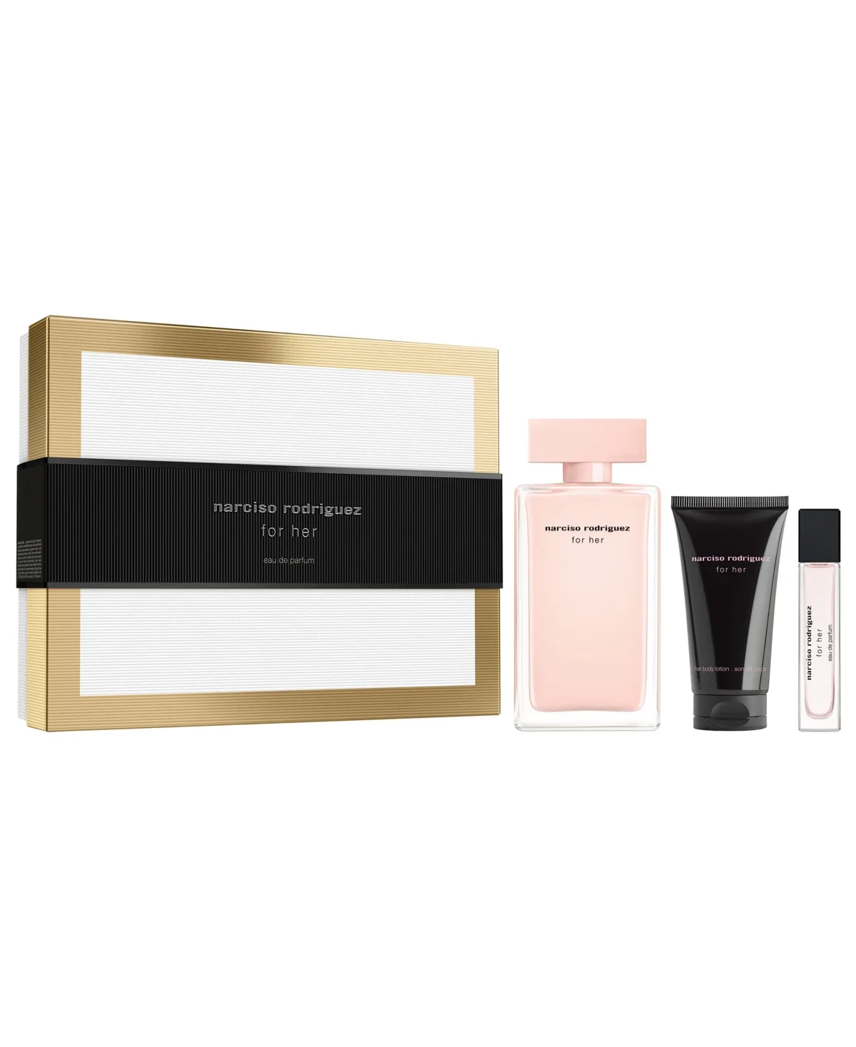 3-Piece for Her Eau De Parfum Gift Set by Narciso Rodriguez