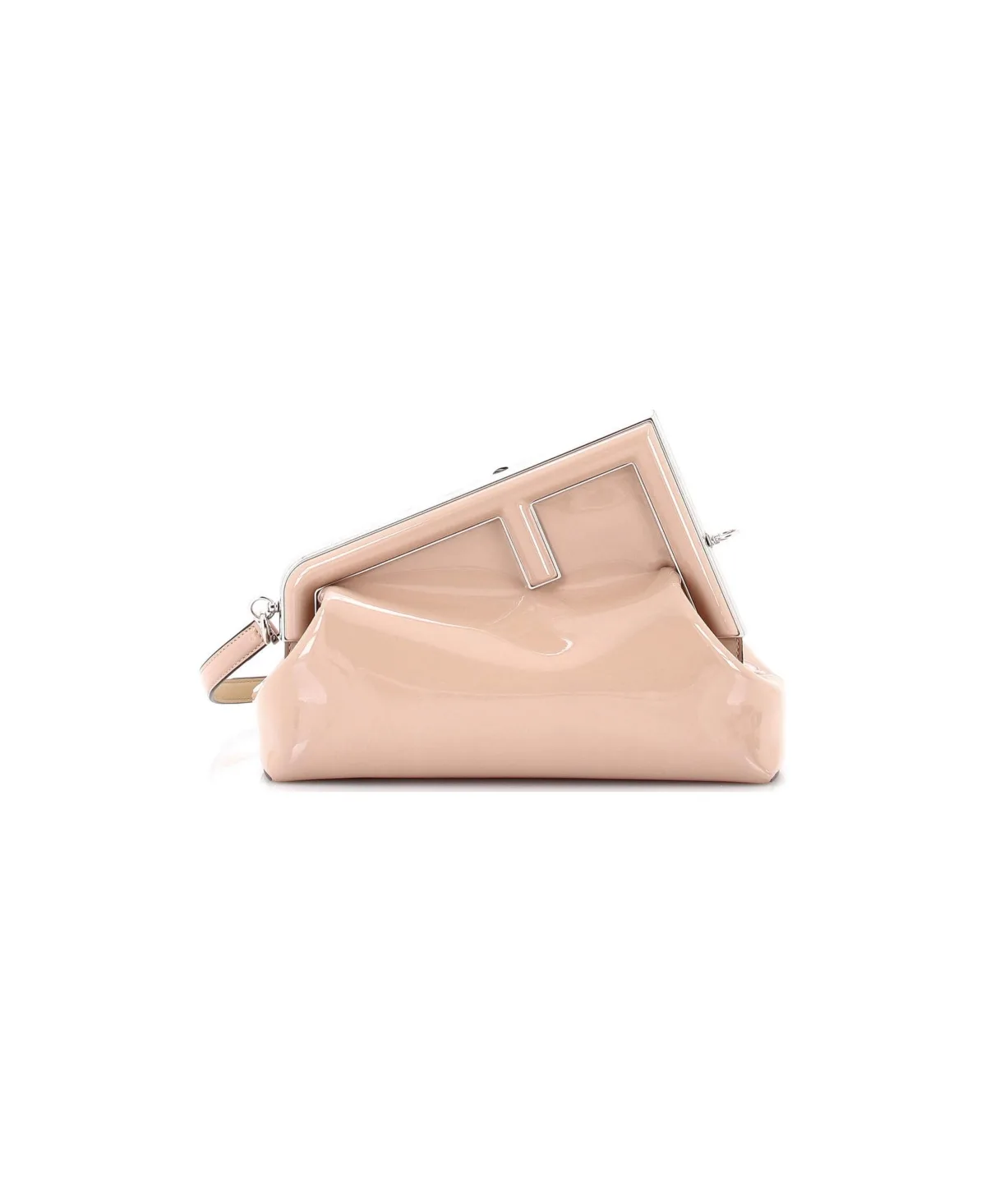 Pre-Owned Fendi Midi First Bag Patent by FENDI
