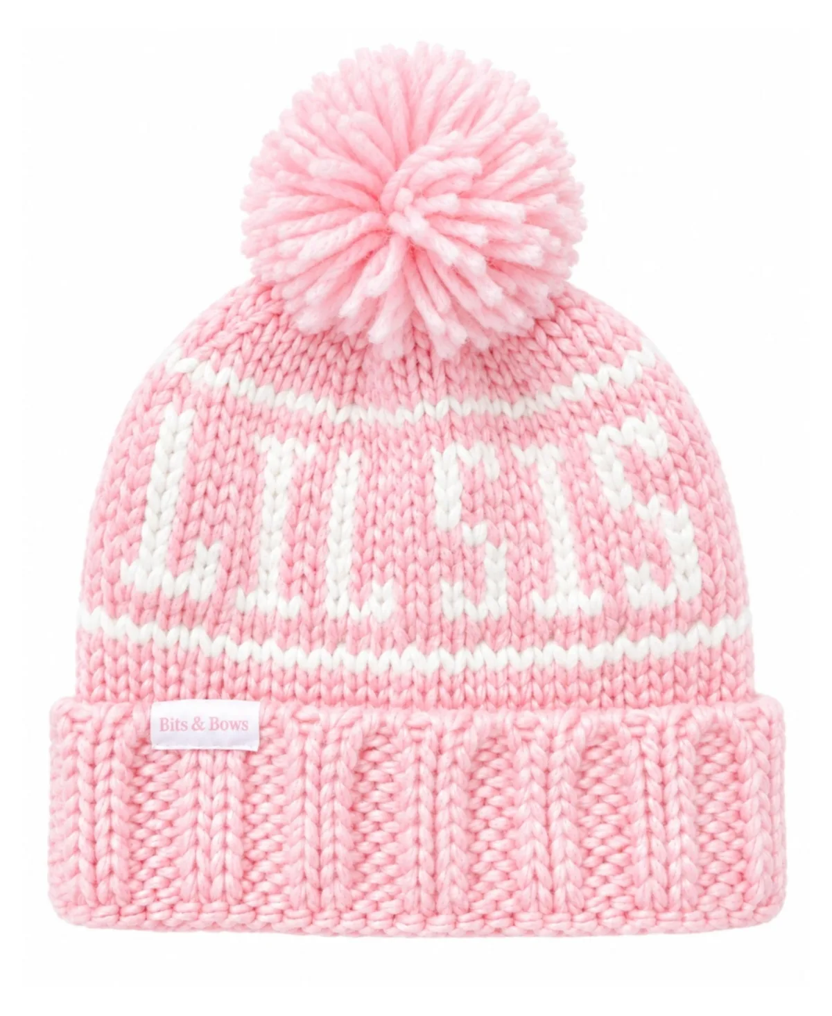 Lil Sis Pom-Pom Beanie by Bits & Bows
