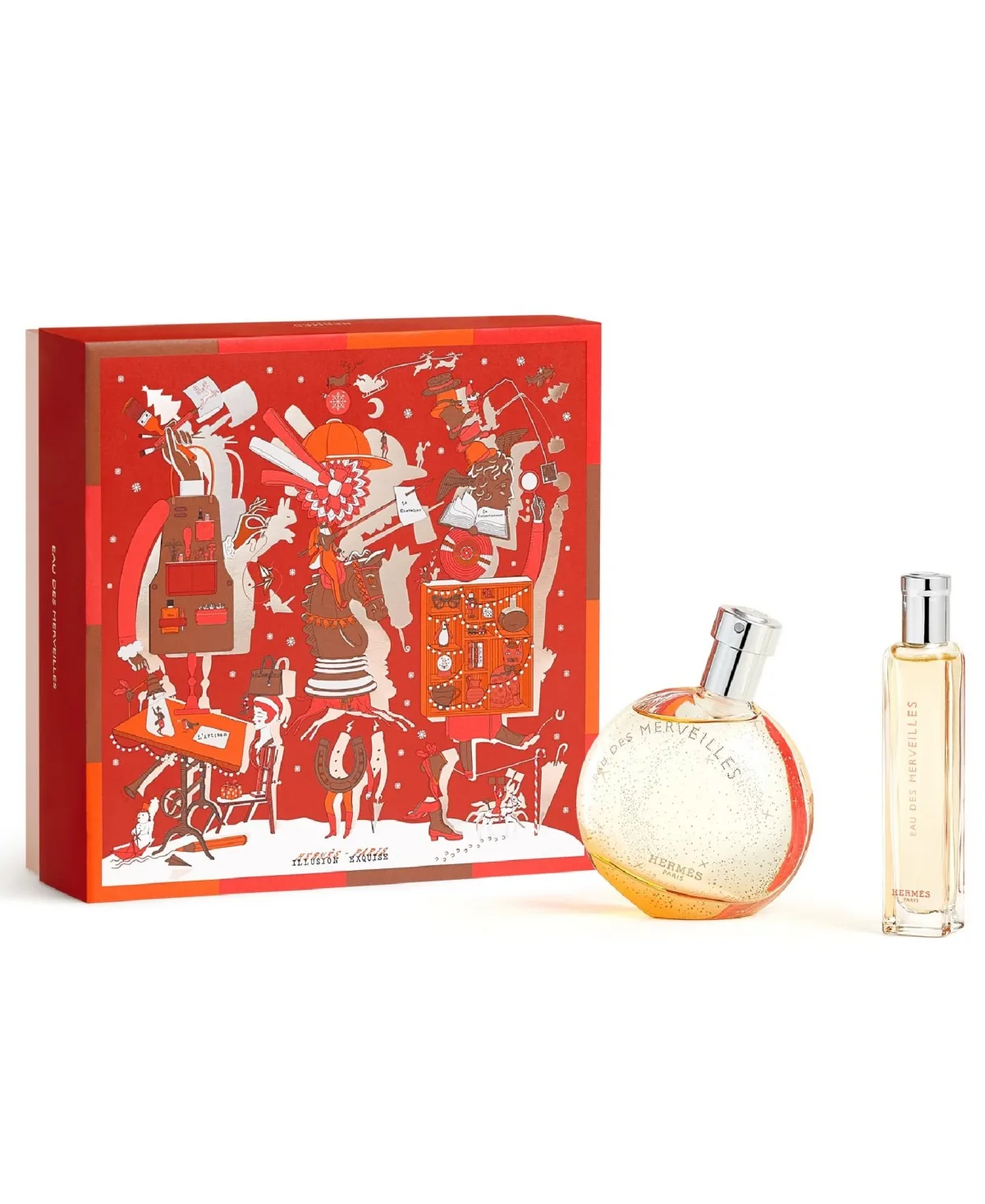 Eau Des Merveilles Eau De Toilette Gift Set by Hermes