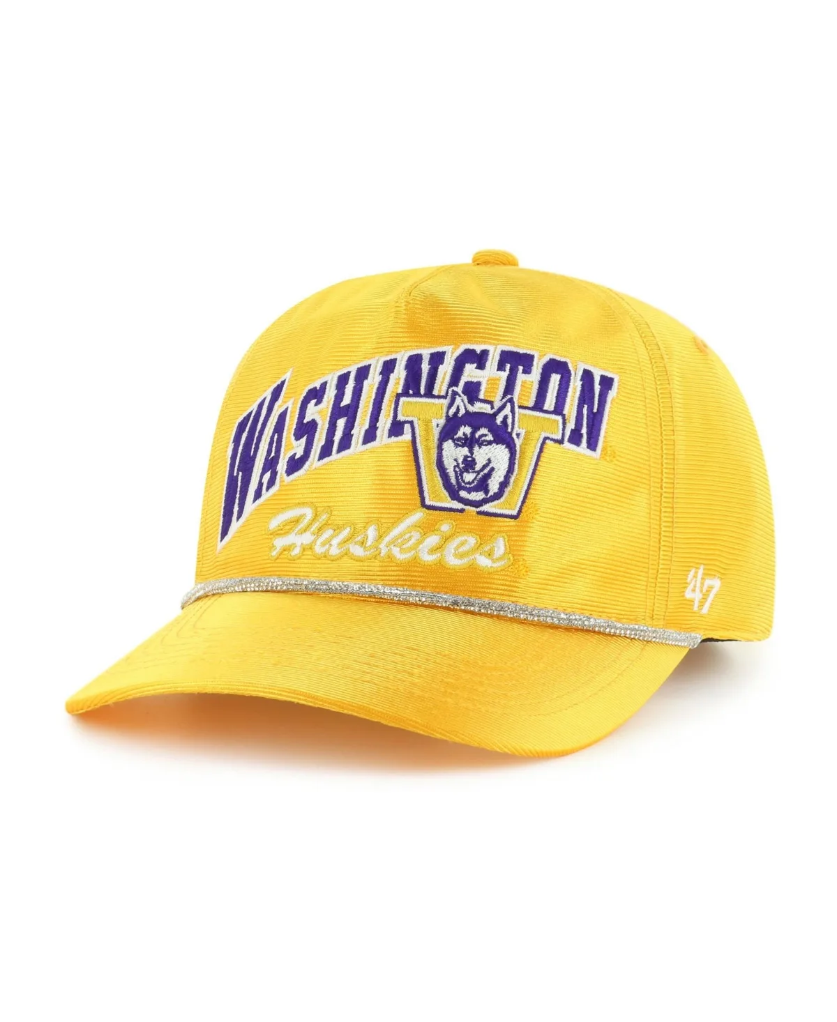 Washington Huskies Glitter Hitch Adjustable Hat by 47 Brand