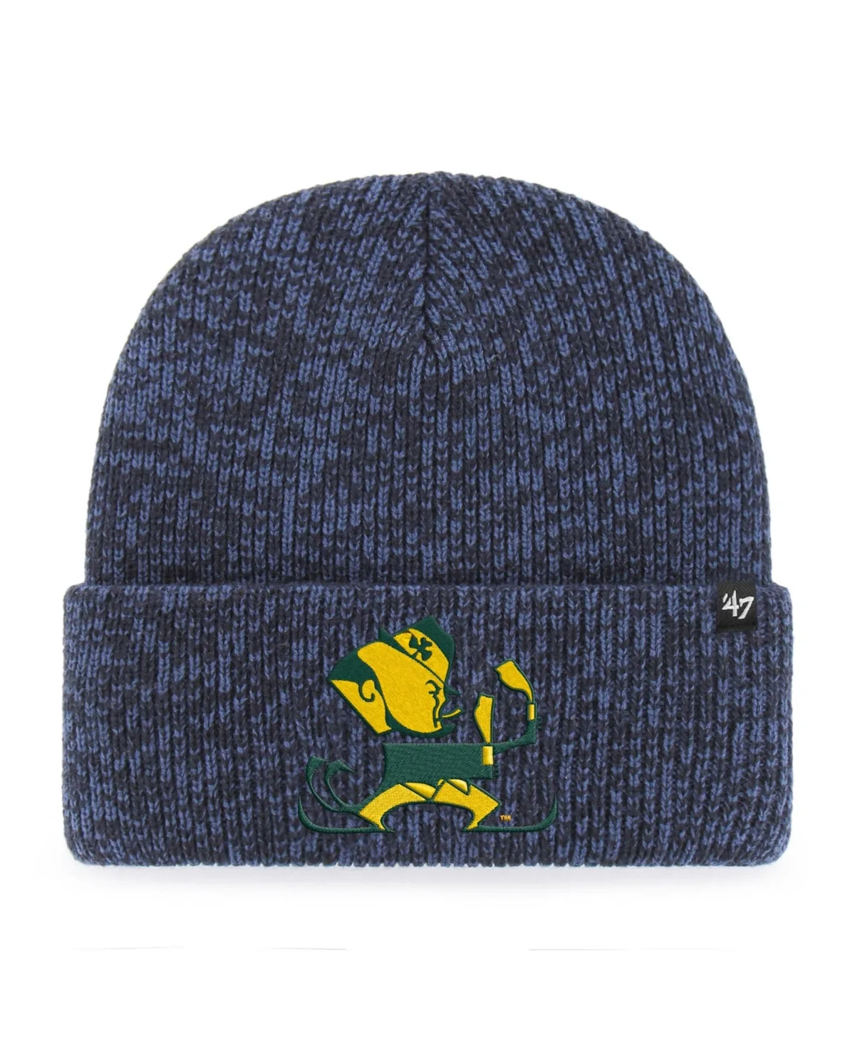 Notre Dame Fighting Irish Brain Freeze Cuff Knit Hat by 47 Brand