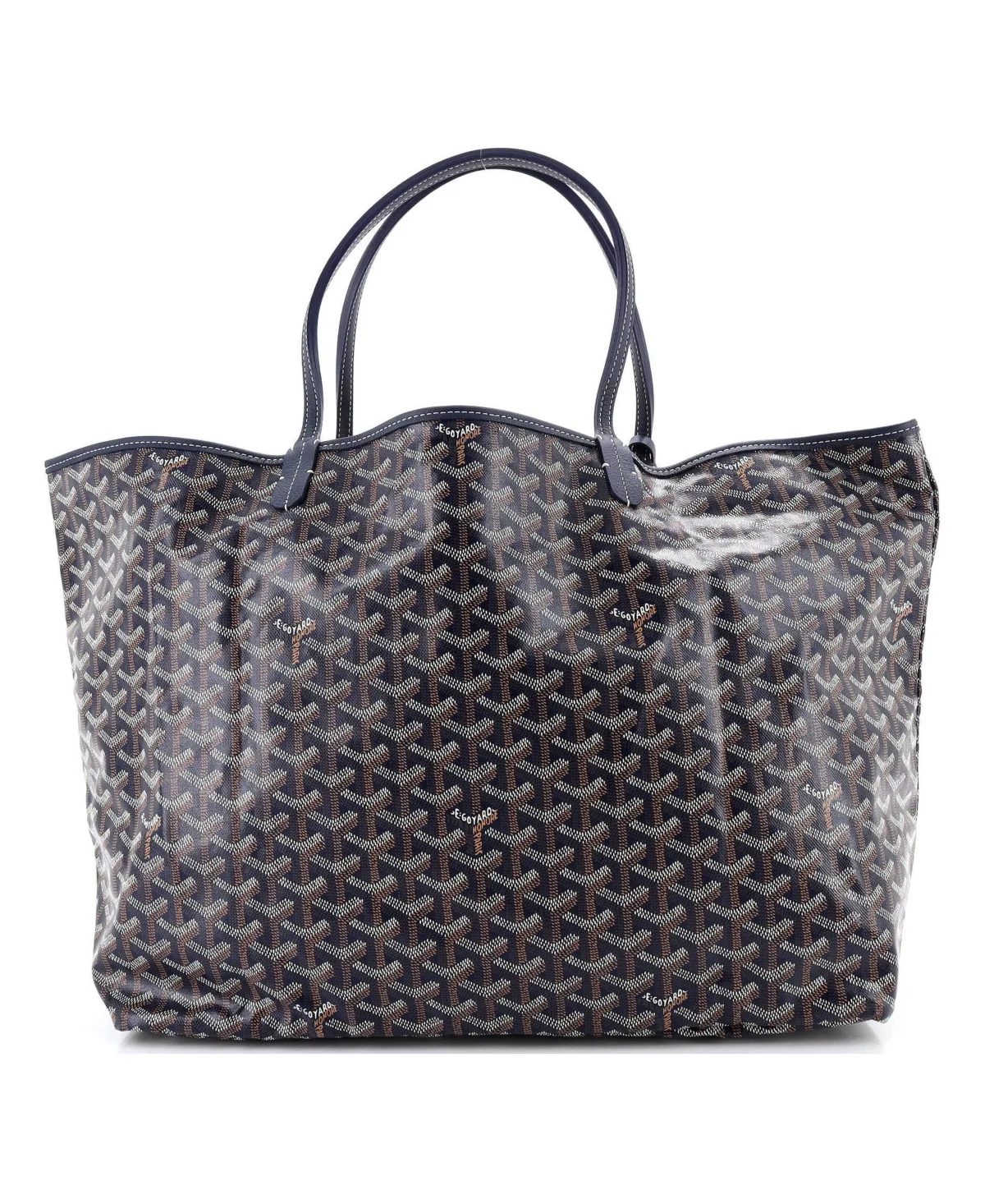 Pre-Owned Goyard Gm Saint Louis Tote Coated Canvas by Pre Owned Goyard