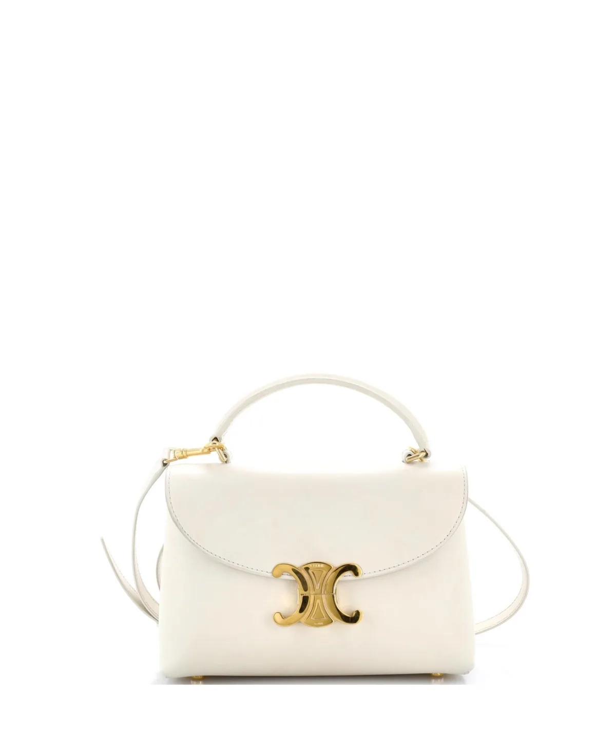 Pre-Owned Celine Teen Nino Top Handle Bag Leather by Celine