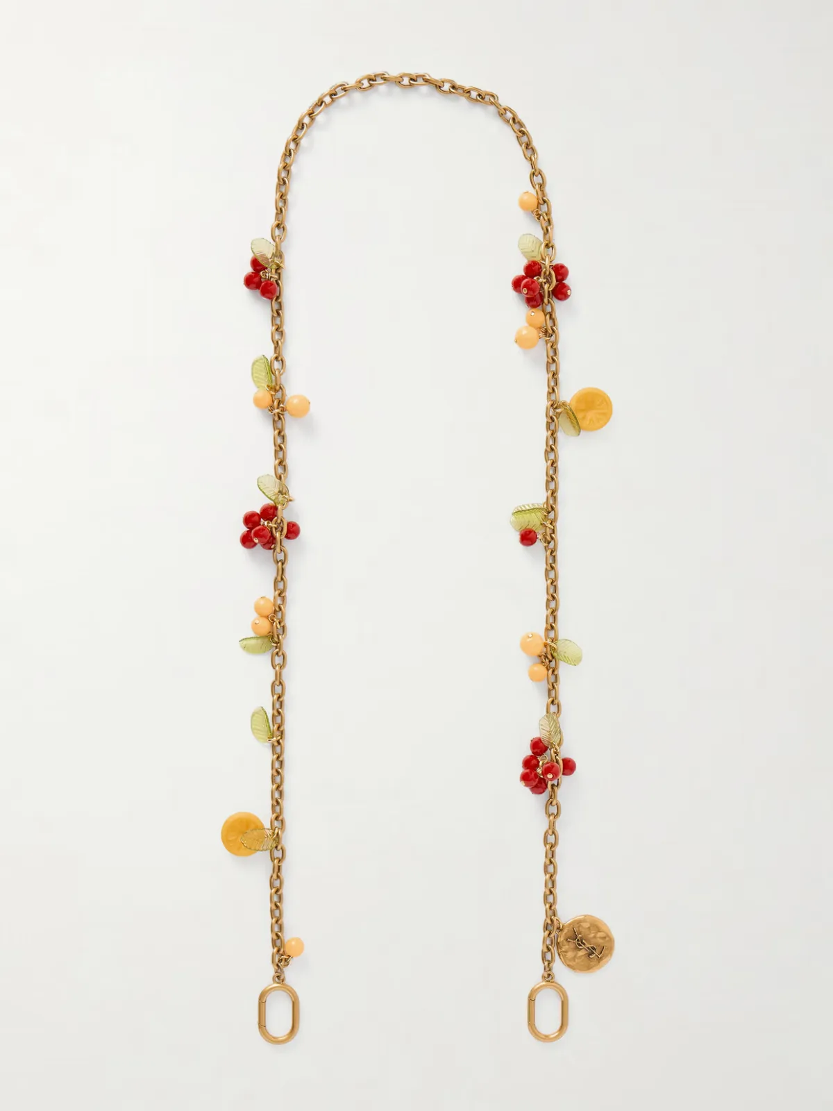 - Gold-tone And Resin Bag Charm -