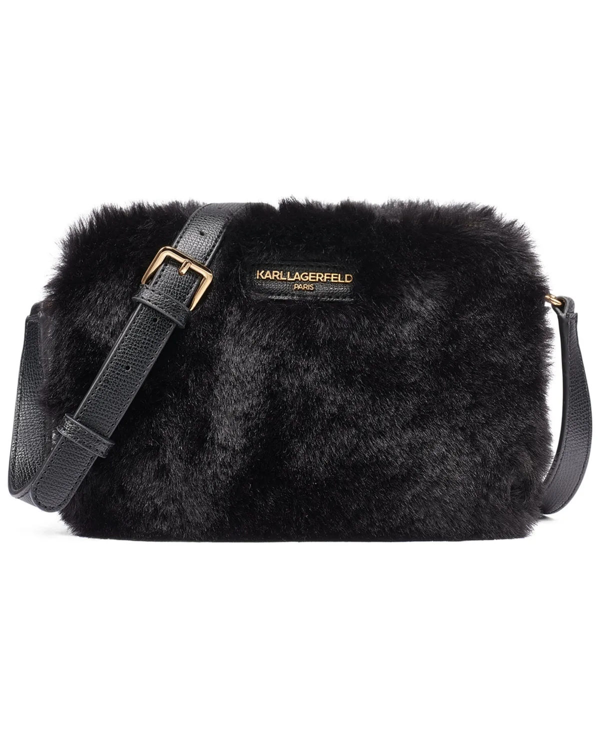Maybelle Faux Fur Crossbody by Karl Lagerfeld