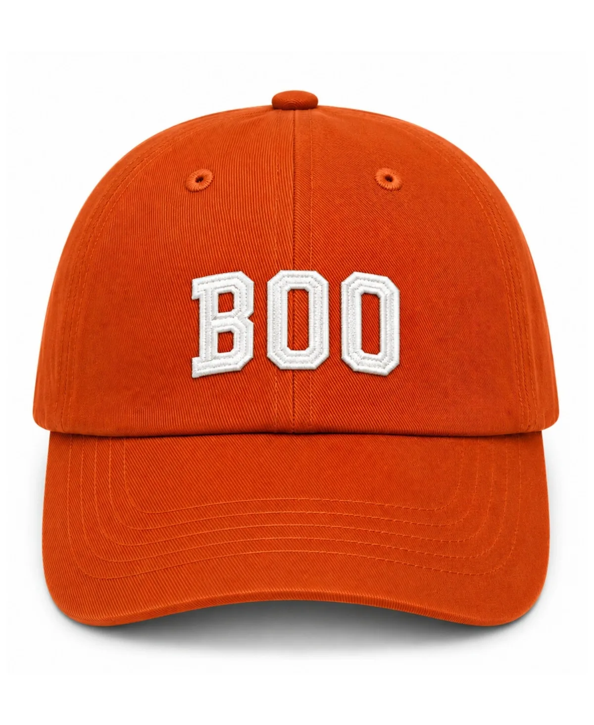 Boo Adjustable Halloween Baseball Hat by Bits & Bows