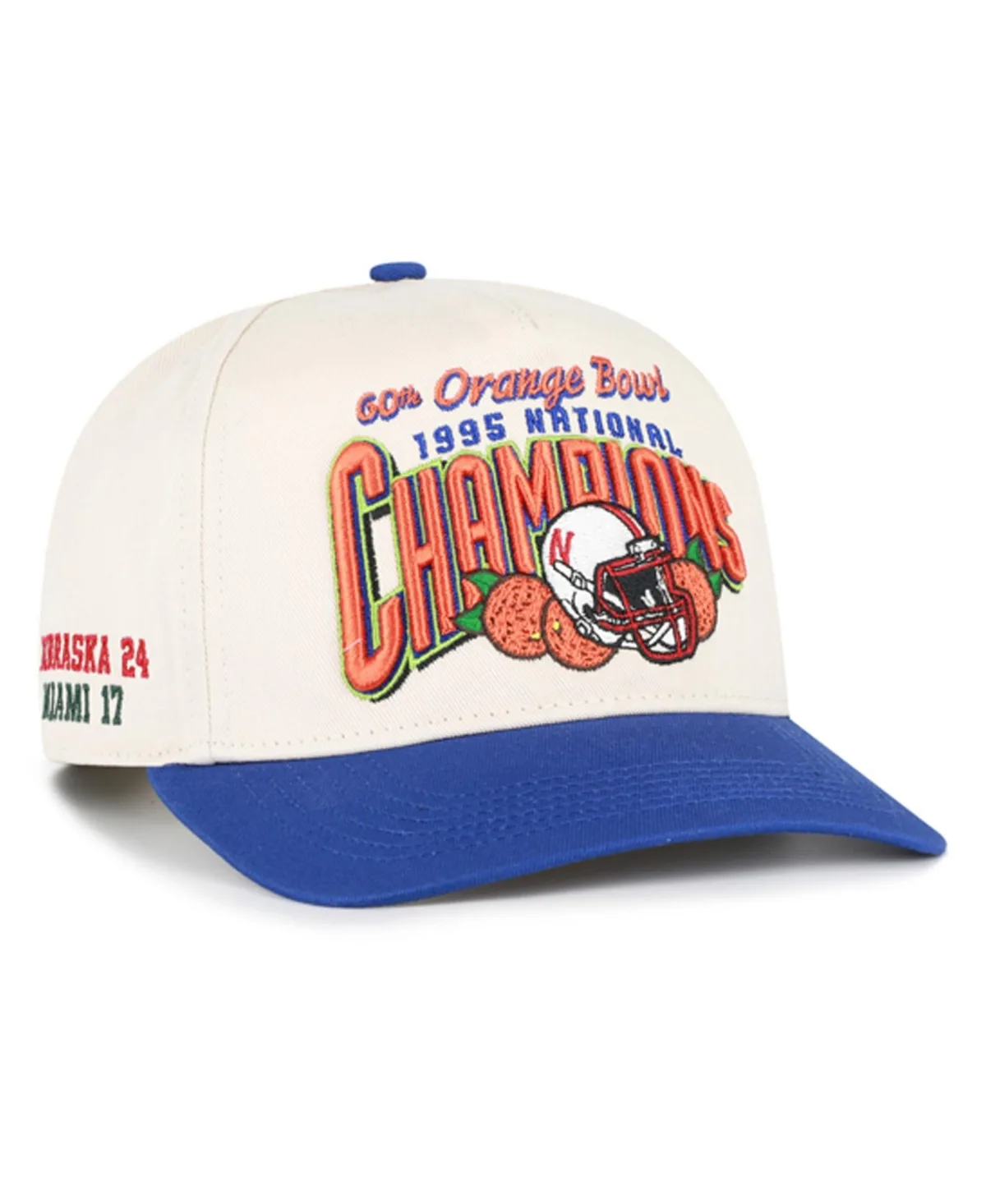 Nebraska Huskers Orange Bowl Champions Scored Hitch Adjustable Hat by 47 Brand