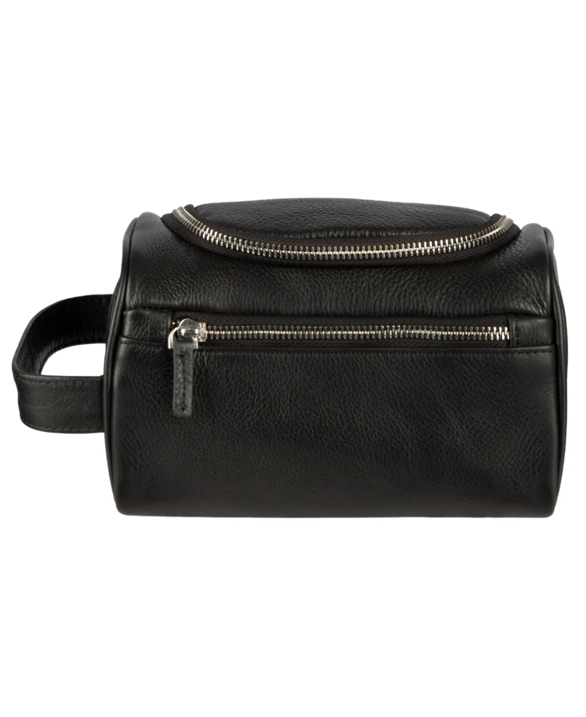 Emmet Compact Leather Hanging Toiletry Bag by Lux Leather