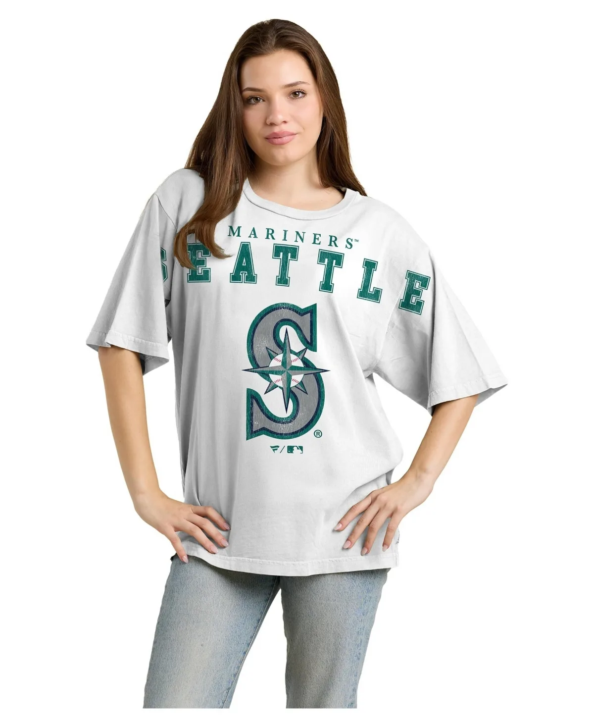 Seattle Mariners Oversized Graphic T-Shirt by Fanatics