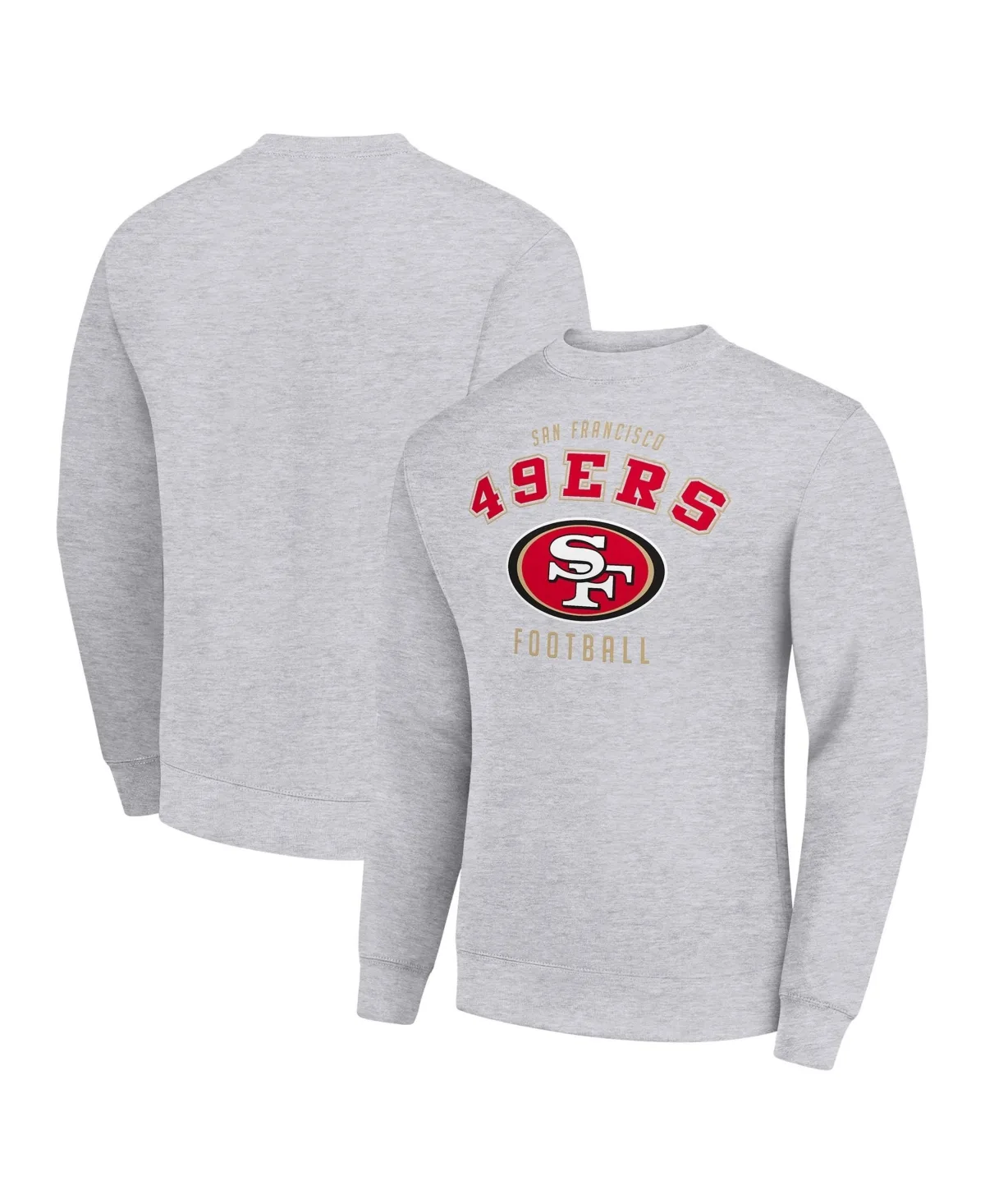 San Francisco 49ers Team Logo Pullover Sweatshirt by Starter
