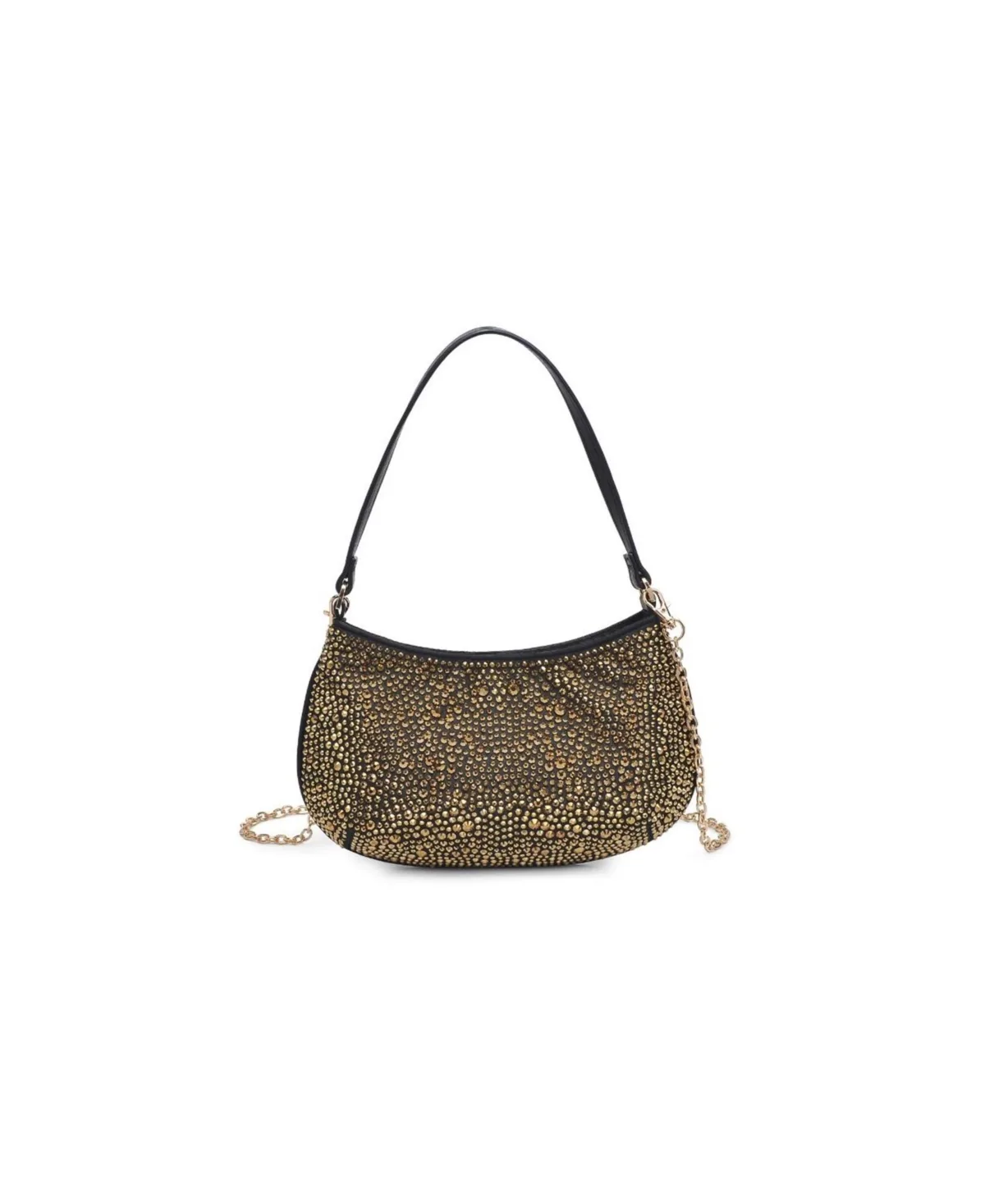 Simone Rhinestone Chain-Strap Evening Bag by Urban Expressions