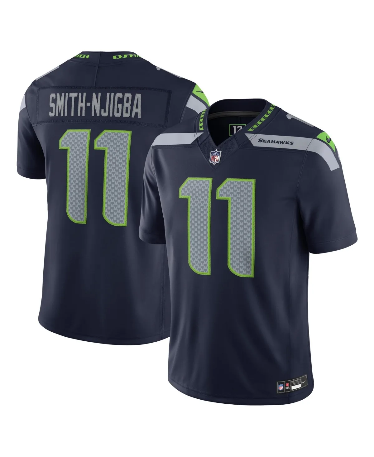 Jaxon Smith-Njigba Seattle Seahawks Vapor F.u.s.e. Stitched Limited Jersey by Nike
