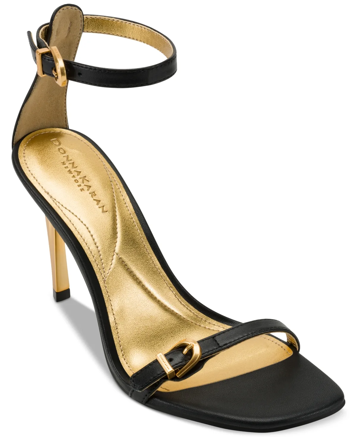 Pryce Buckle Ankle-Strap Dress Sandals by Donna Karan New York