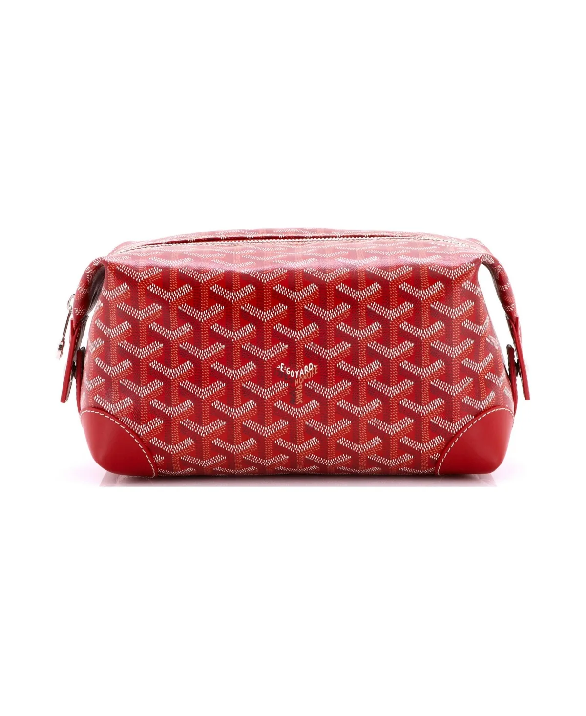 Pre-Owned Goyard 25 Boeing Trousse De Toilette Pouch Coated Canvas by Pre Owned Goyard