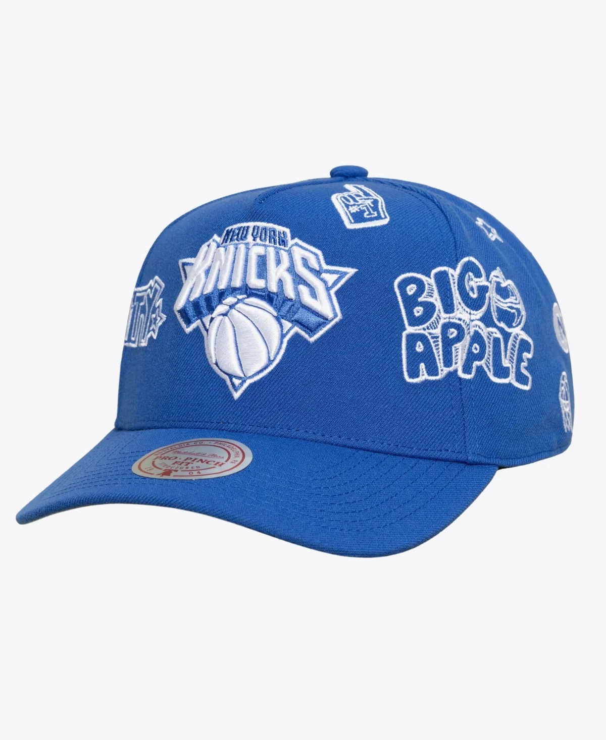 New York Knicks Downtown Doodle Pro Snapback Hat by Mitchell & Ness
