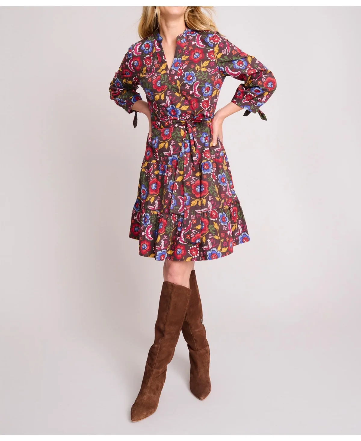 Printed Alana Dress by Untuckit