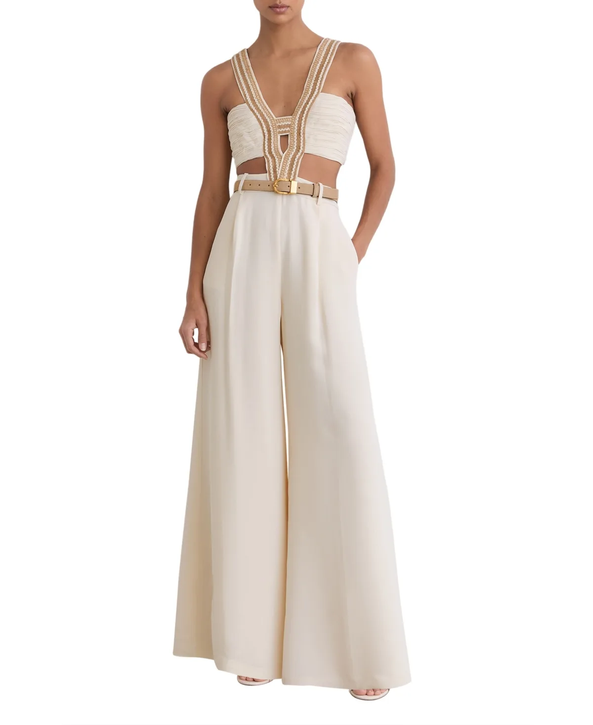 Scarlett Cut-Out Jumpsuit by Reiss