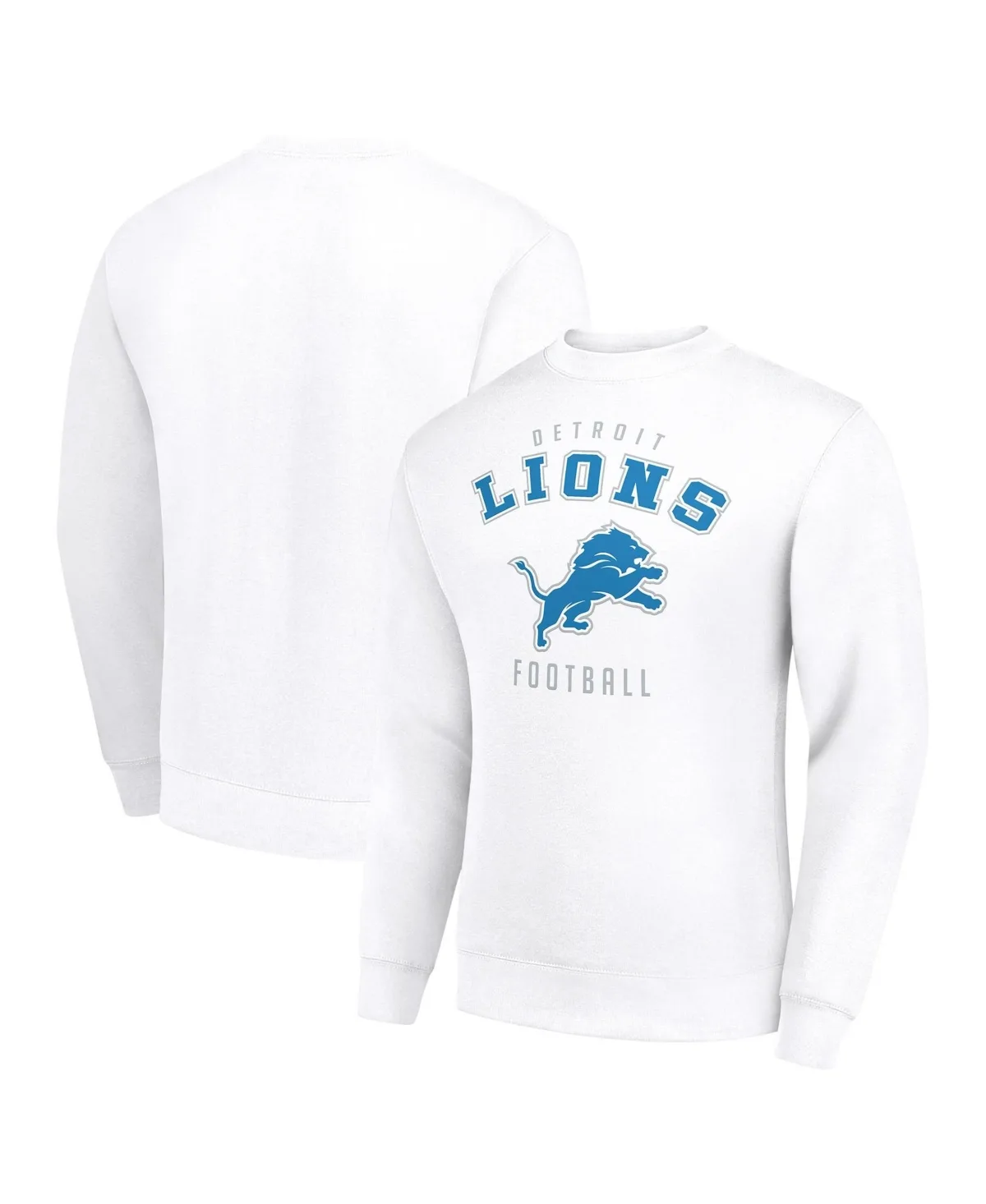 Detroit Lions Team Logo Pullover Sweatshirt by Starter