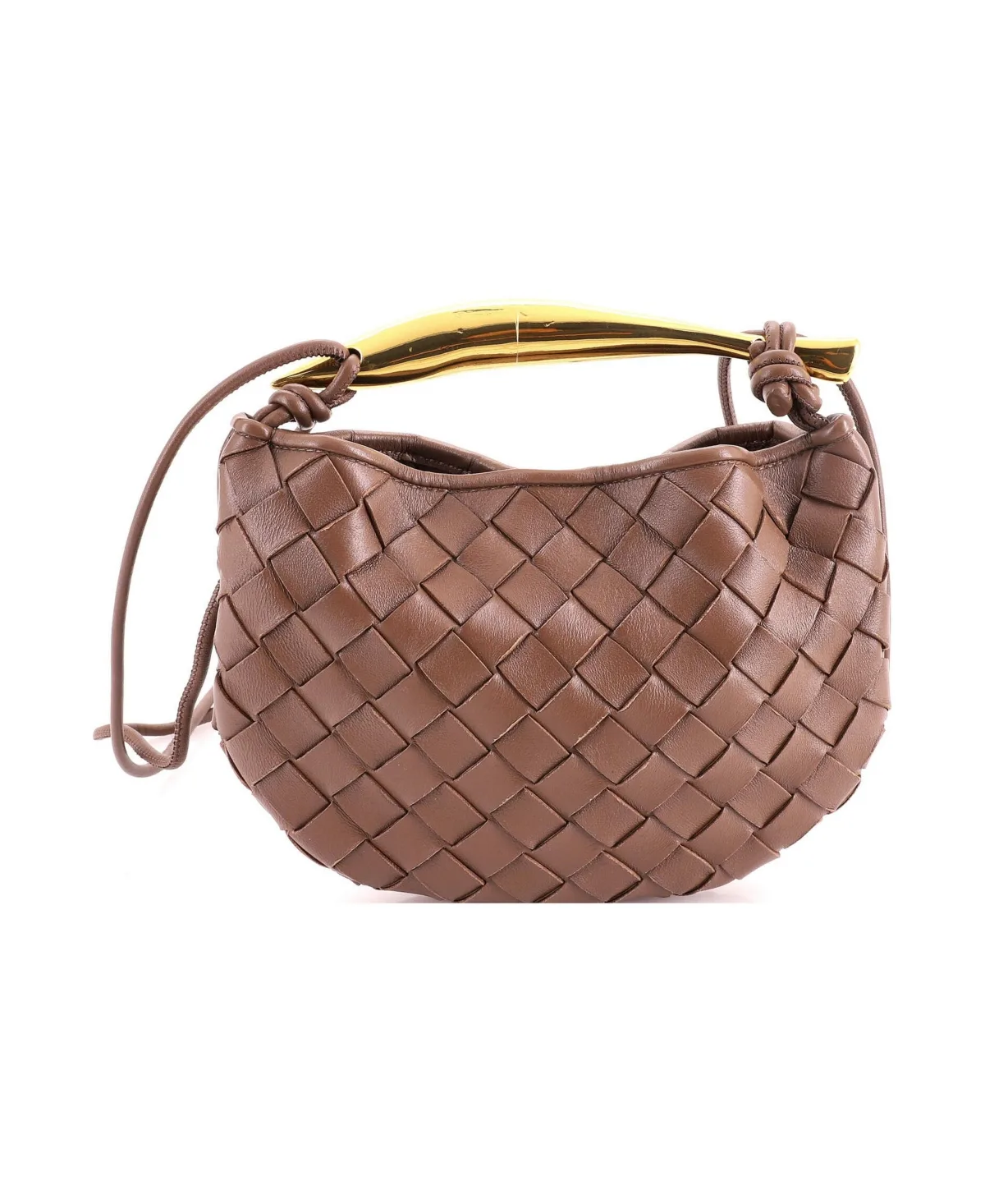 Pre-Owned Bottega Veneta Mini Sardine Top Handle Bag Intrecciato Nappa by Bottega Veneta
