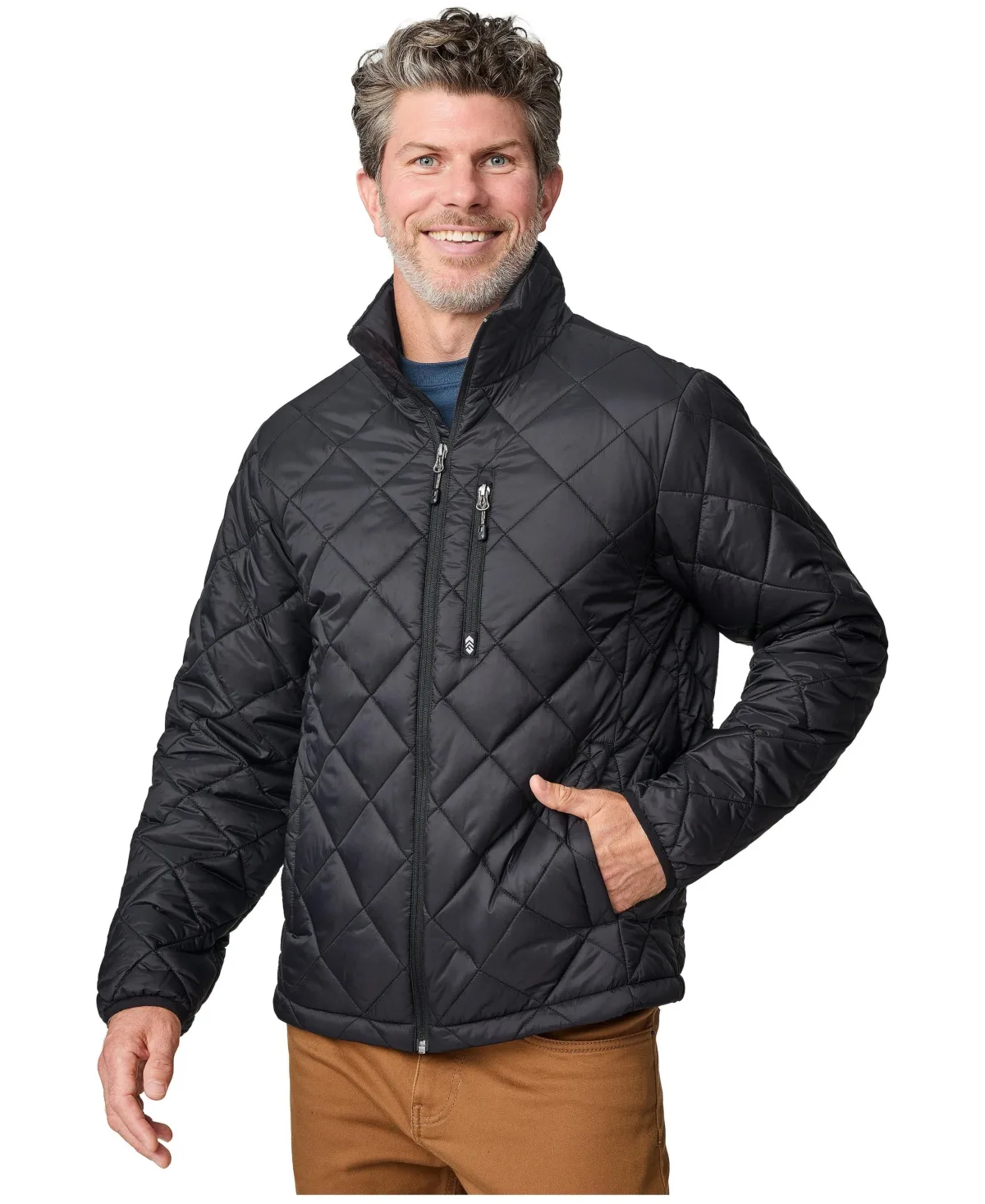 Apex Quilted Puffer Jacket by Free Country