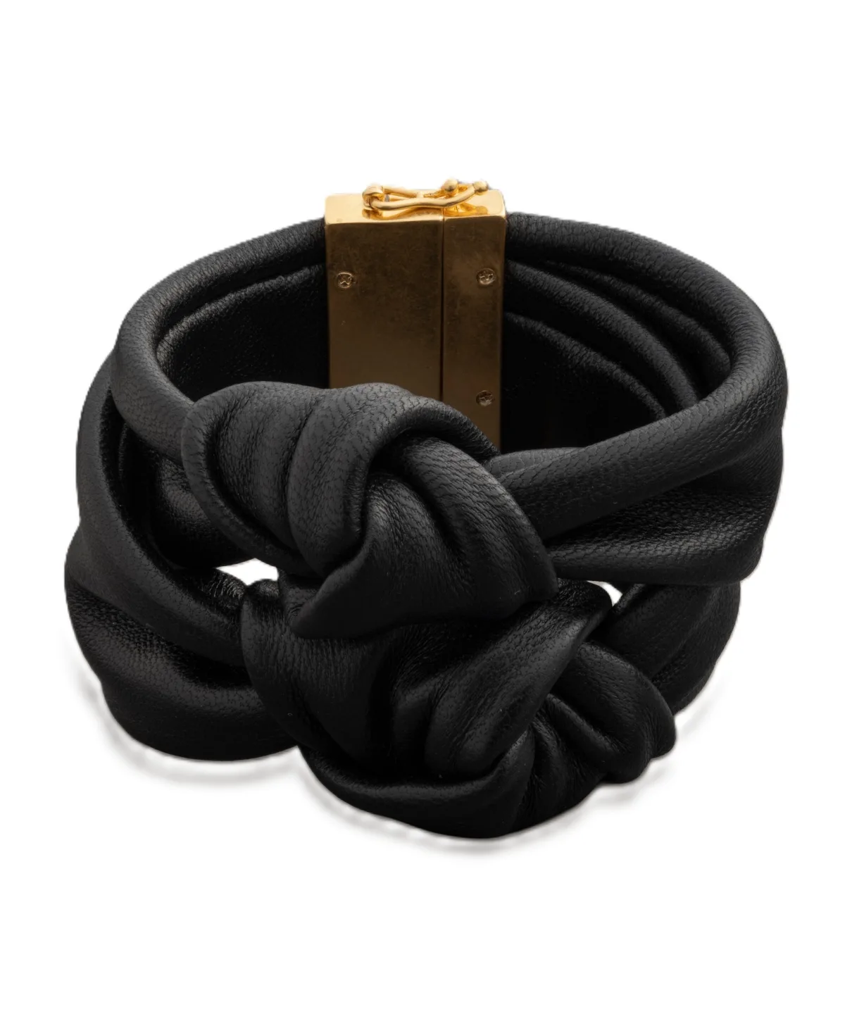 Gold-Tone Double Row Magnetic Bracelet by Donna Karan New York