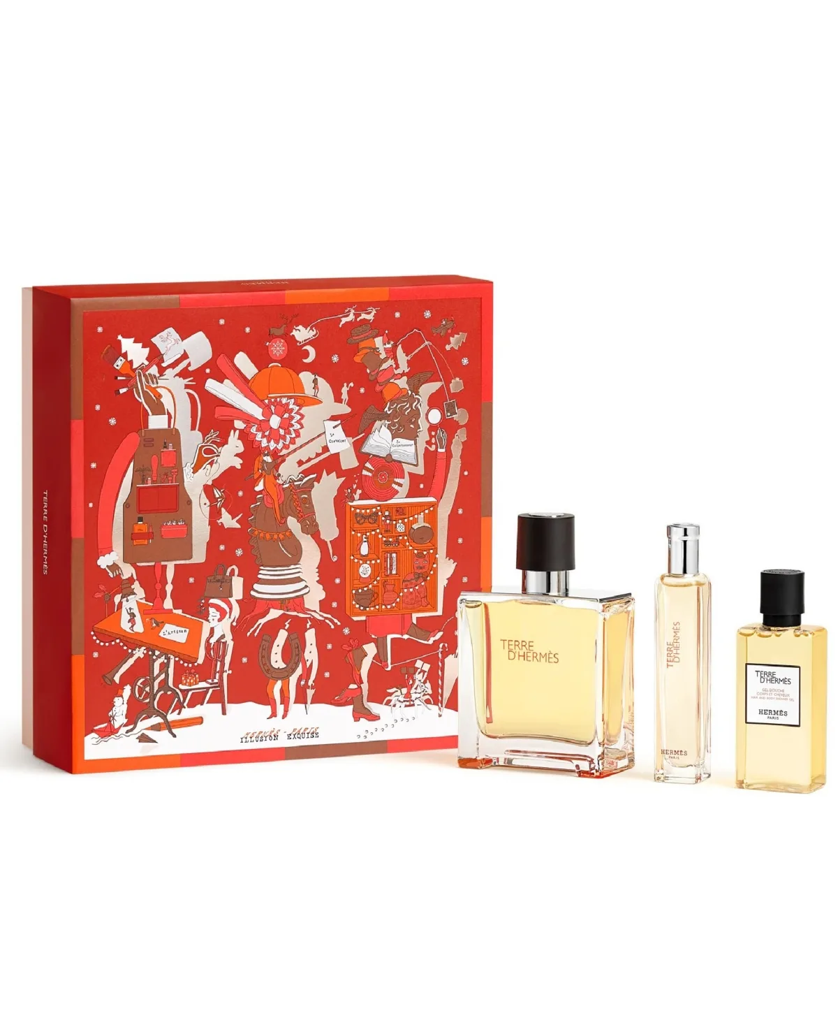 3-Piece Terre D'hermes Eau De Toilette Gift Set by Hermes