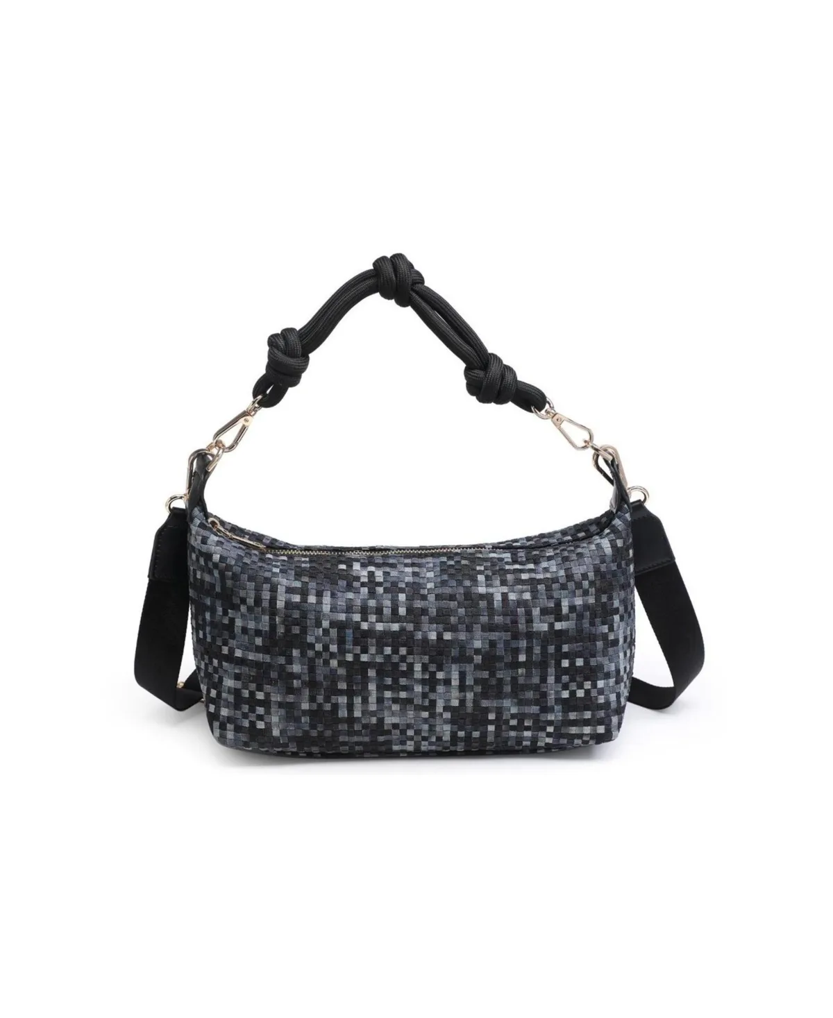 Amara Woven Crossbody Shoulder Bag by Sol and Selene