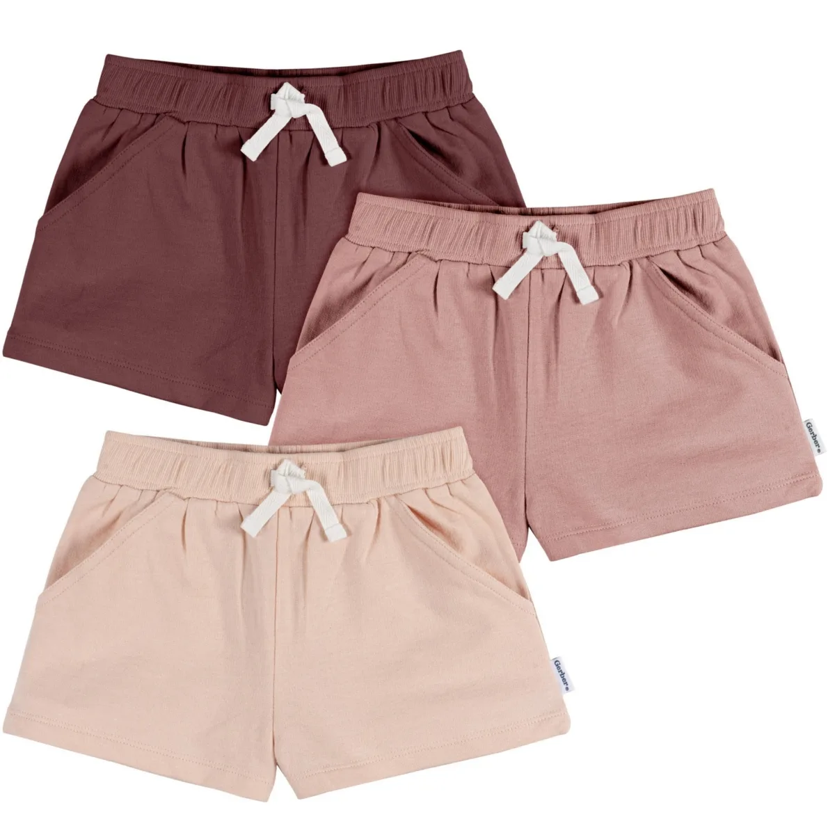 Knit Shorts, 3-Pack by Gerber