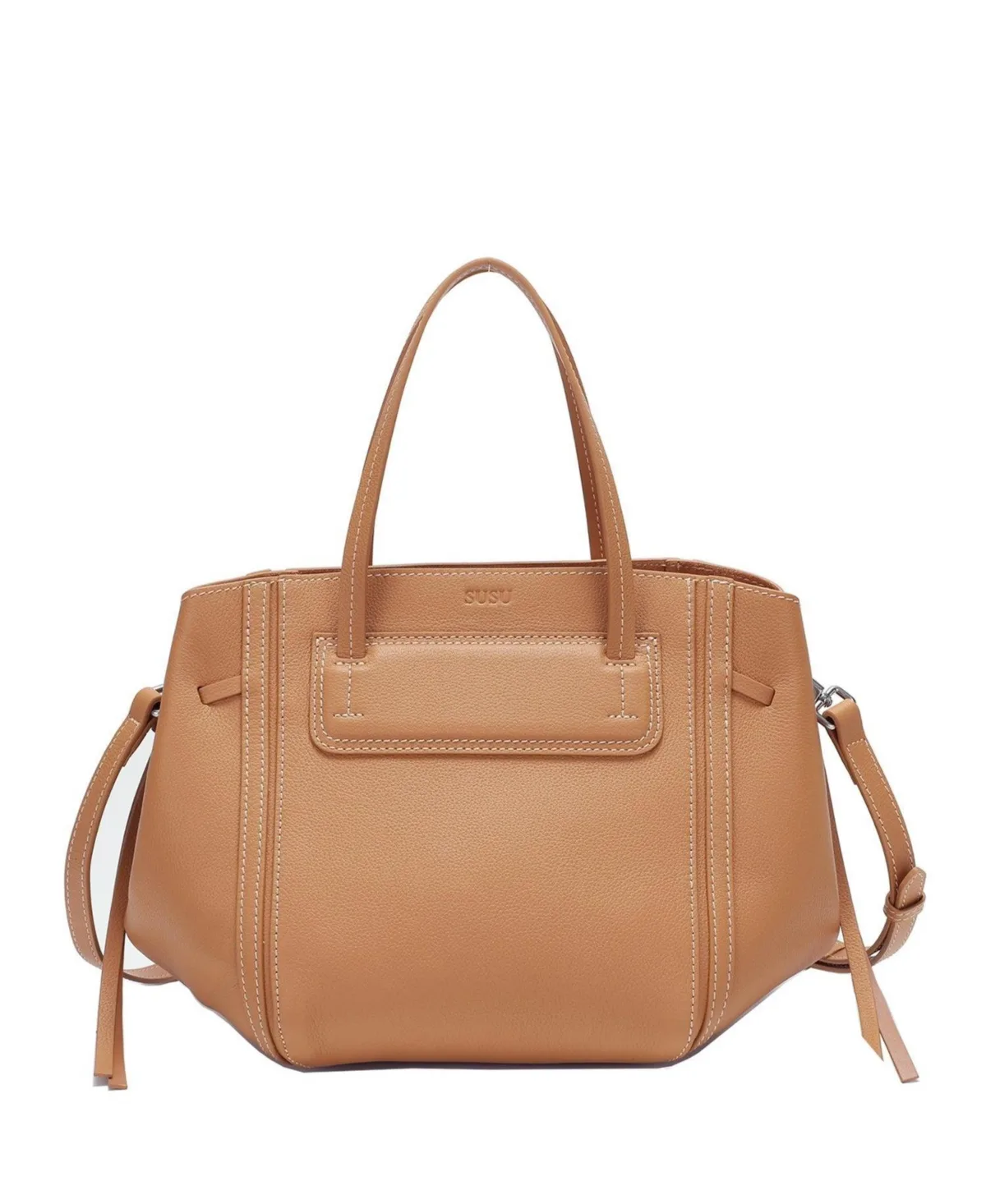 Hadley Structured Convertible Leather Tote by Susu