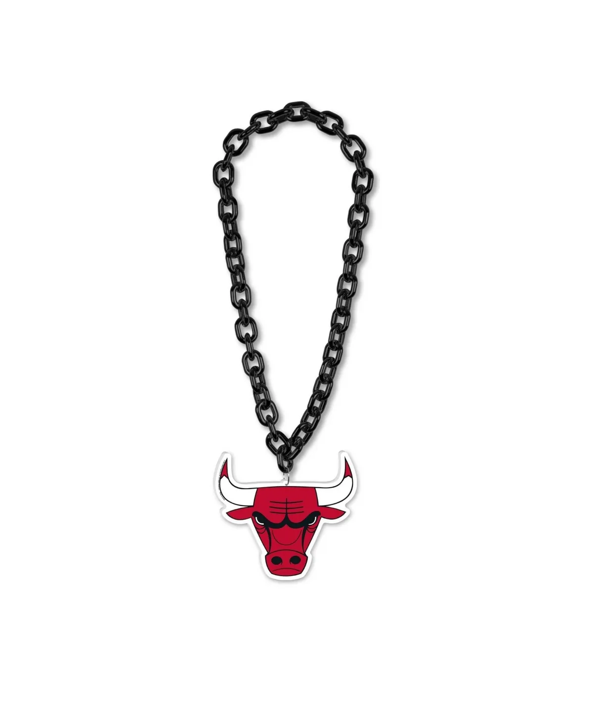 Chicago Bulls Big Chain Logo Necklace by WinCraft