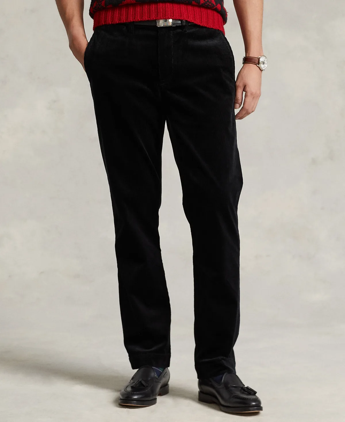Stretch Straight Fit Corduroy Pants by Polo Ralph Lauren