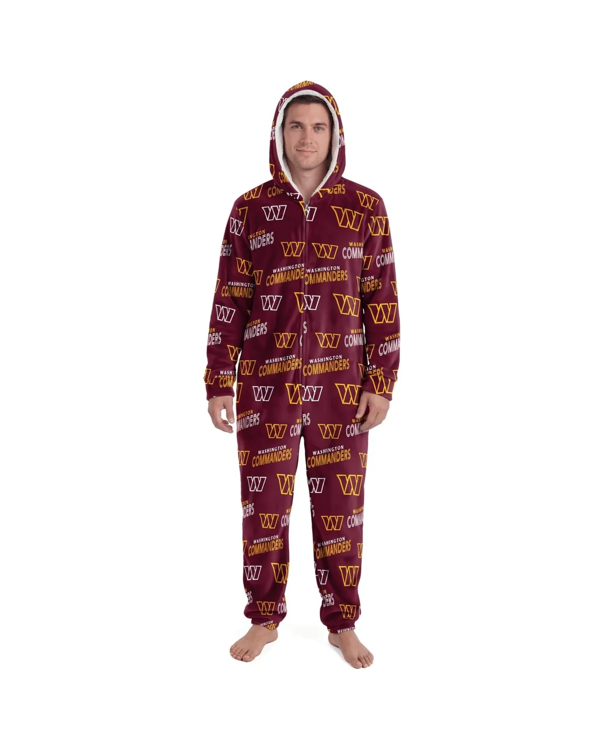 Washington Commanders Sidekick Union Suit by Concepts Sport