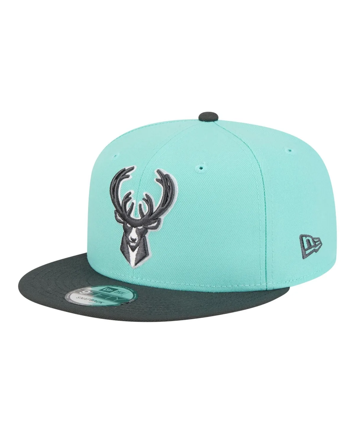 Milwaukee Bucks Color Pack Two-Tone 9FIFTY Snapback Hat by New Era