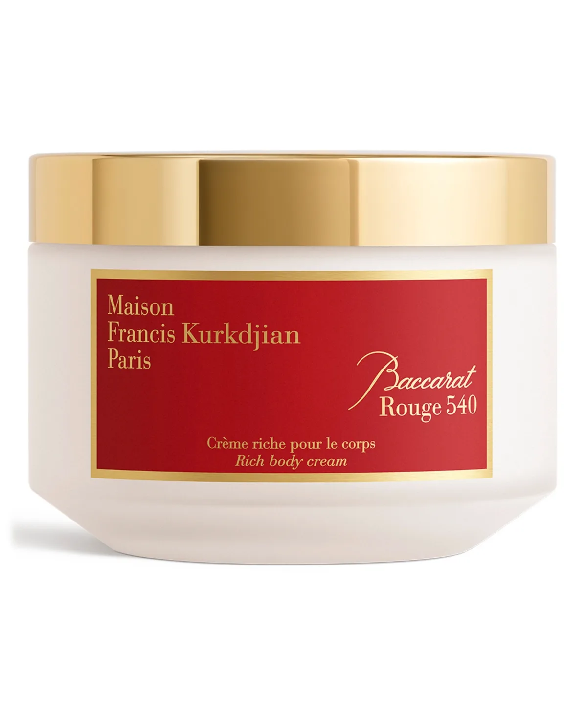 Baccarat Rouge 540 Rich Body Cream, 6.7 oz by Maison Francis Kurkdjian