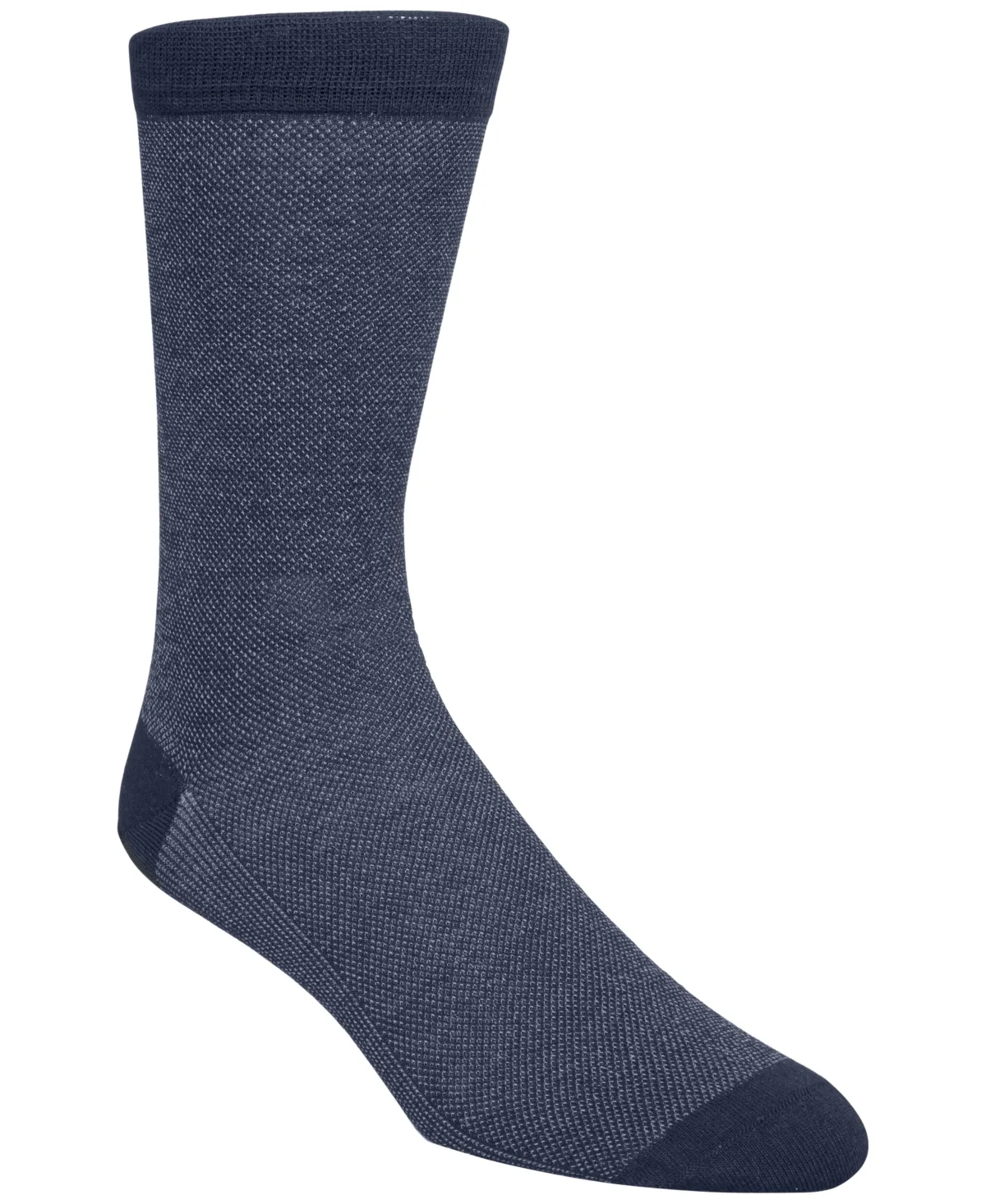 Pique Knit Textured Crew Socks by COLE HAAN