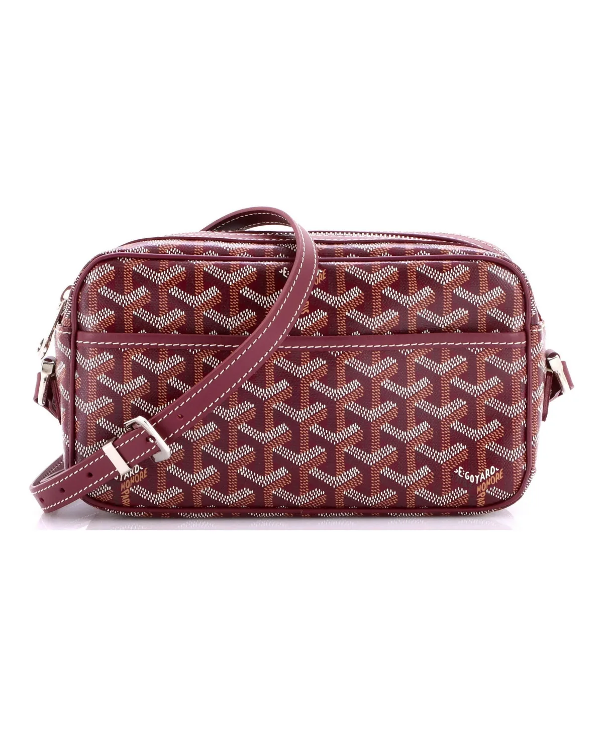 Pre-Owned Cap Vert Bag Coated Canvas by Pre Owned Goyard