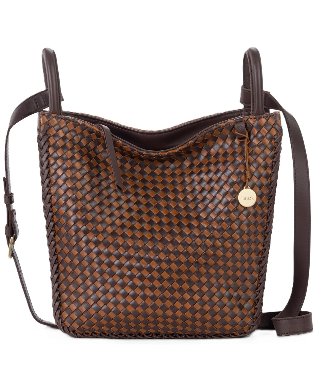 Los Feliz Adjustable Woven Slouchy Crossbody by The Sak