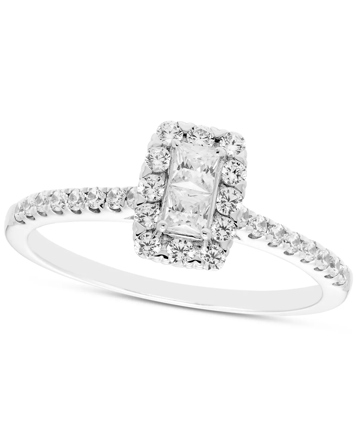 Diamond Ring (1/2 ct. t.w.) in 14k White Gold