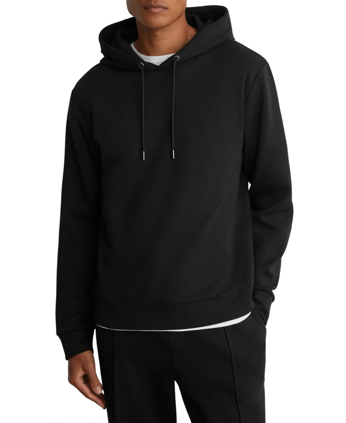 Dane Sueded Interlock Jersey Regular Fit Hoodie