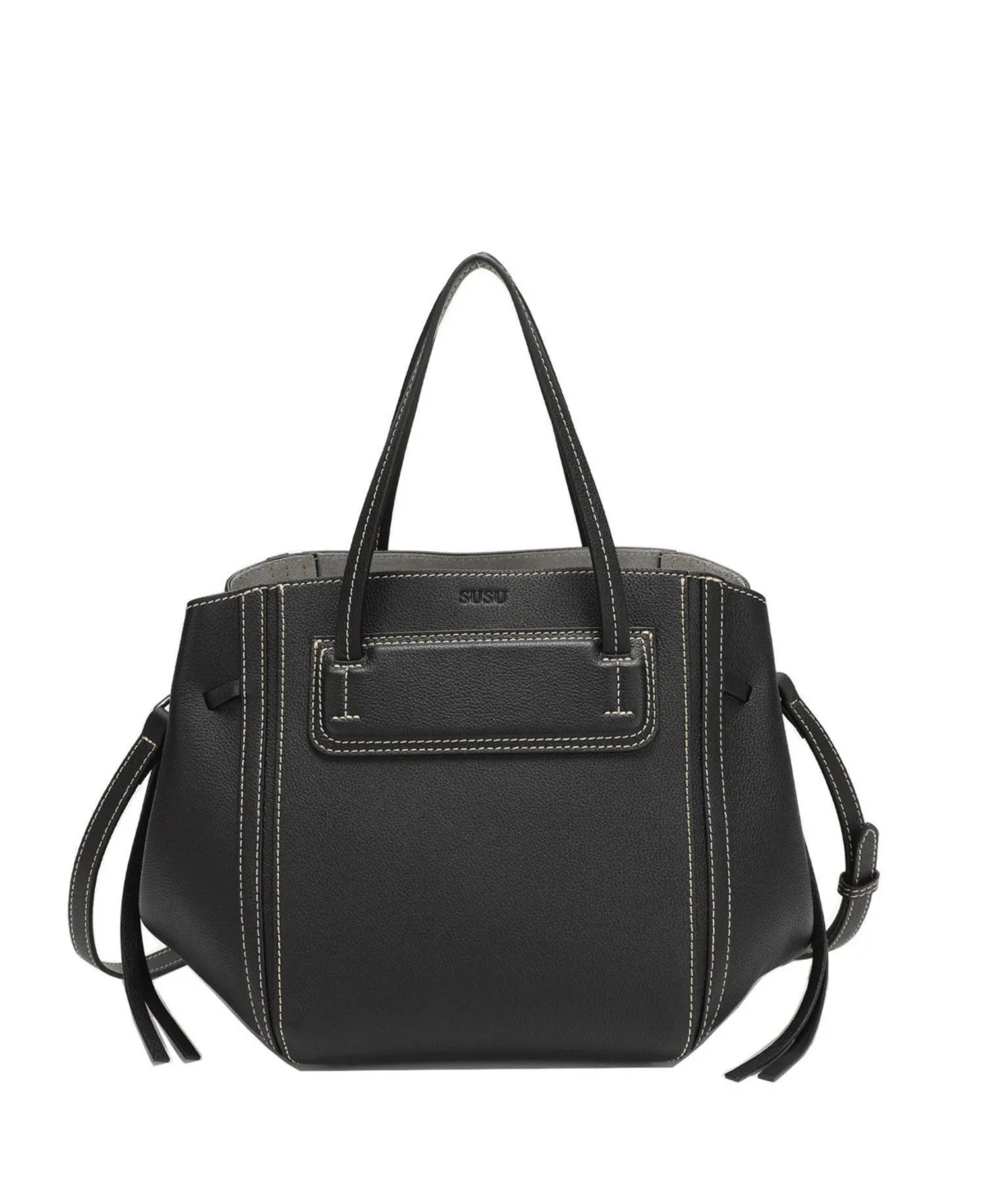 Hadley Structured Convertible Leather Tote by Susu